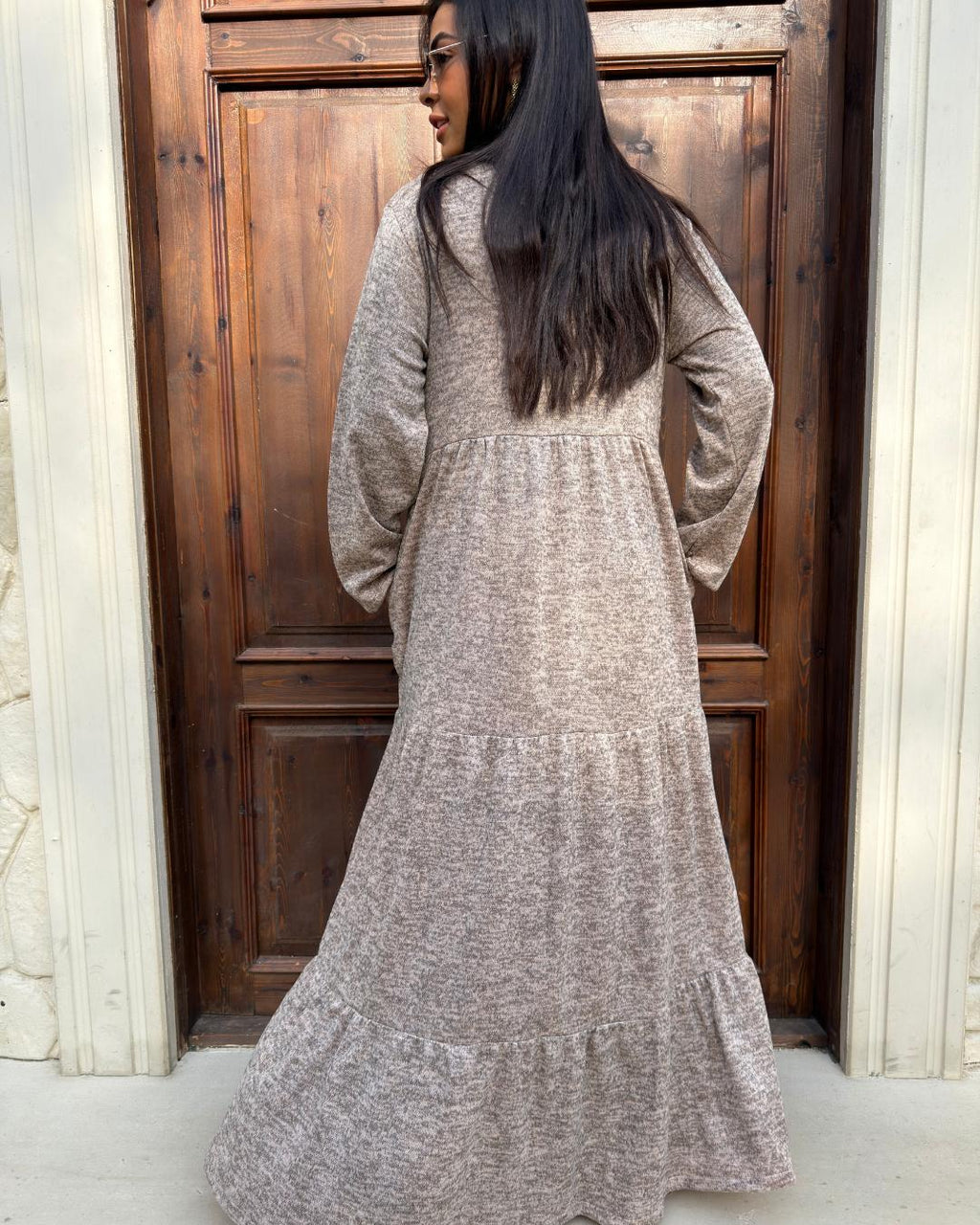 Brushed Layered Dress image 16