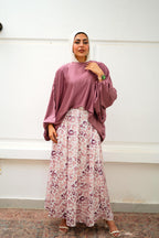 Flora Silk Skirt image 25