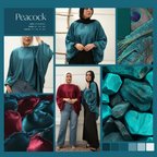 PuffSilk Blouse - Teal
