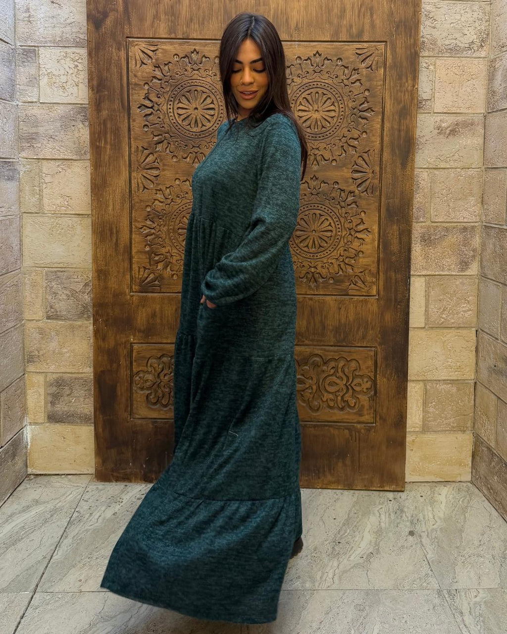 Brushed Layered Dress image 21