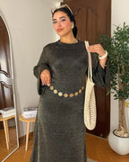 Sunkissed Mesh Dress - Black