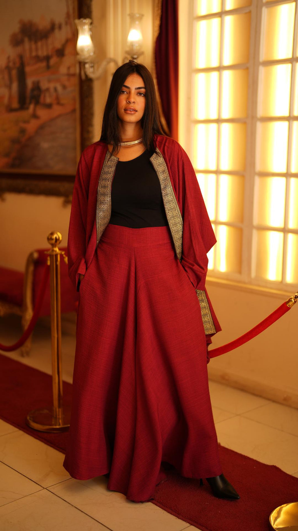 Panta-Skirt 2.0 - Maroon, X-Large image