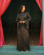 Metallic Corset Dress