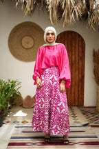 Flora Silk Skirt image 36