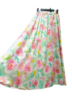Flora Silk Skirt image 23