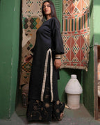 Golden Stitch Embroidered Skirt