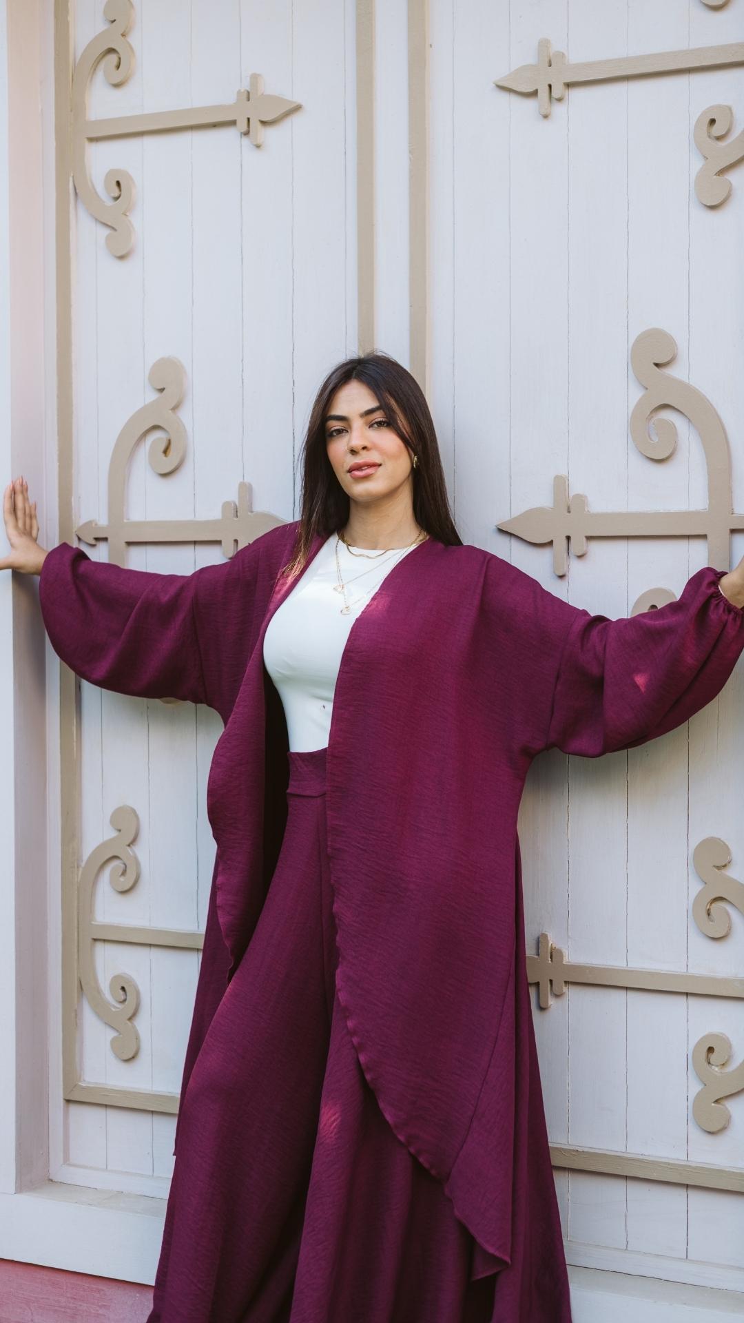 Papillon Maxi Set - Burgundy, Small image