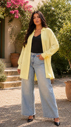 Oversized Linen Shirt