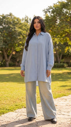 Oversized Linen Shirt