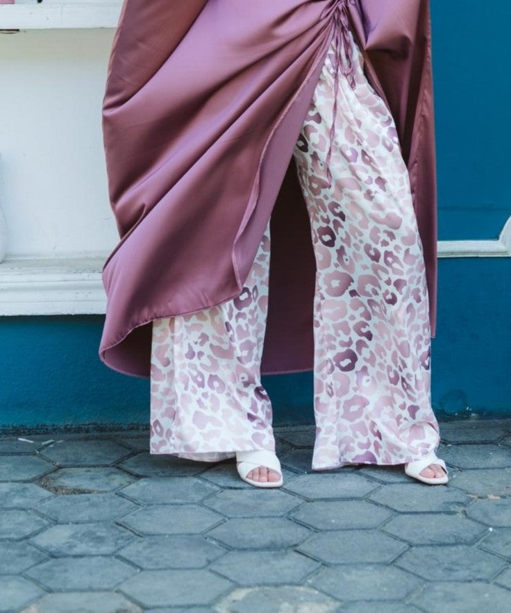 Silk Wide-Leg Pants image 3