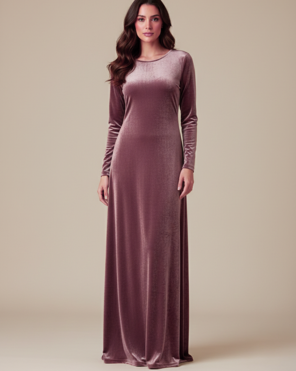 Basic Velvet Dress