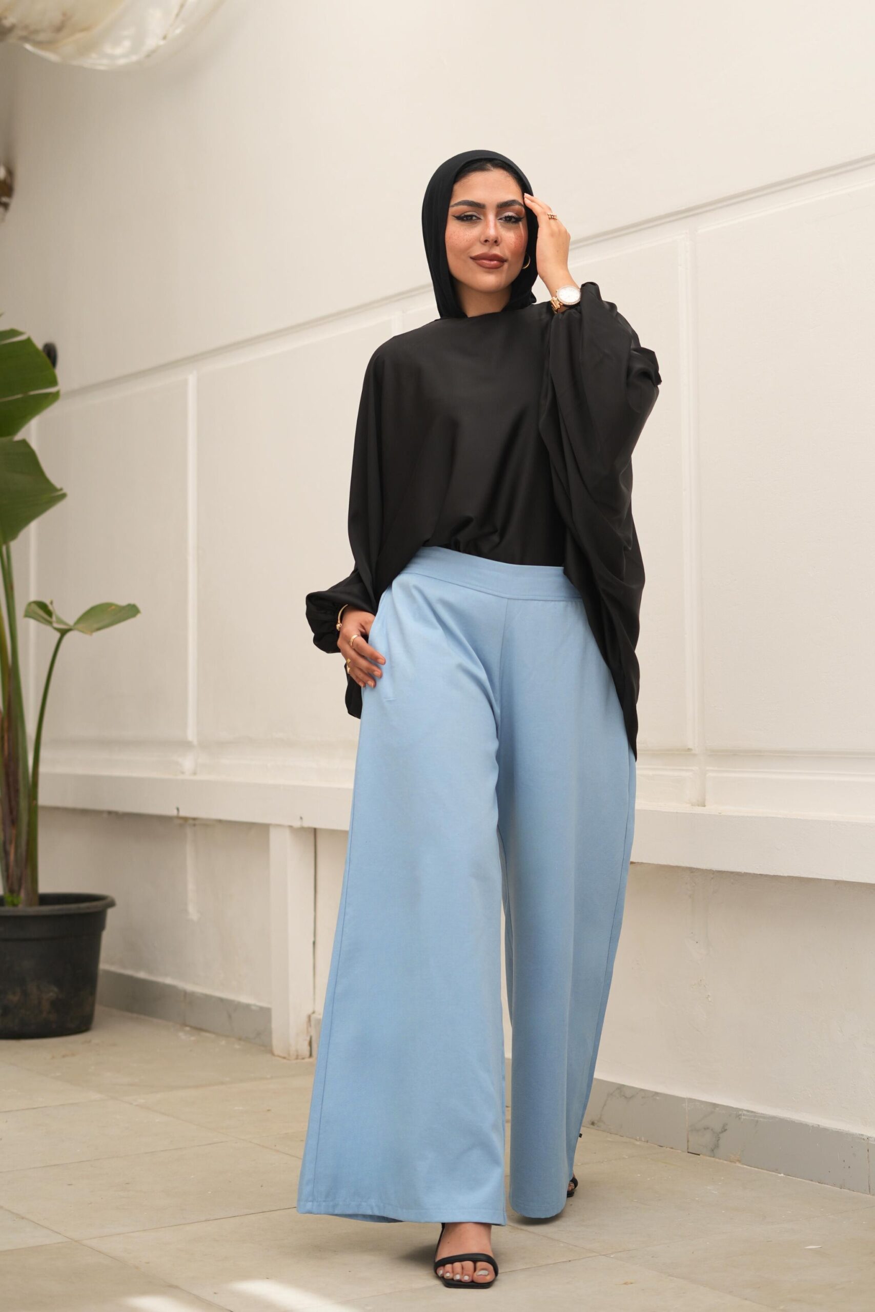 Panta-Skirt 1.0 - Light Blue Jeans, Medium image