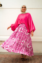 Flora Silk Skirt image 4