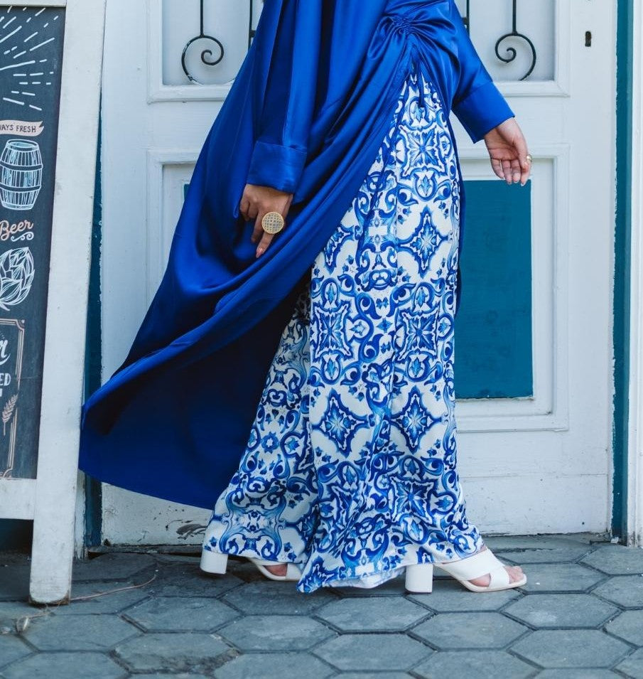Silk Wide-Leg Pants image 6
