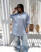 Oversized Linen Shirt