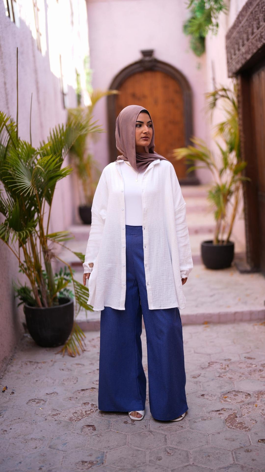 Panta-Skirt 1.0 - Dark Blue Jeans, X-Large image