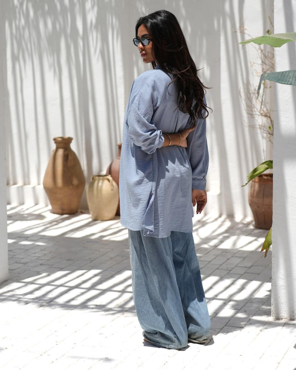 Oversized Linen Shirt