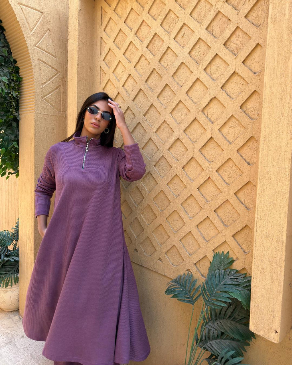 Tricot 2pcs Maxi Set - Lavender, X-Large image