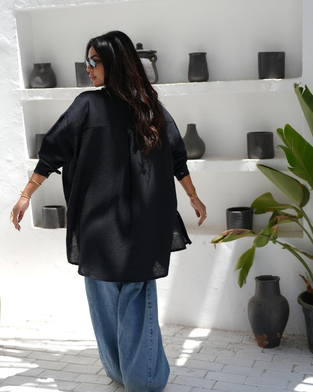 Oversized Linen Shirt