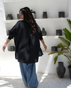 Oversized Linen Shirt