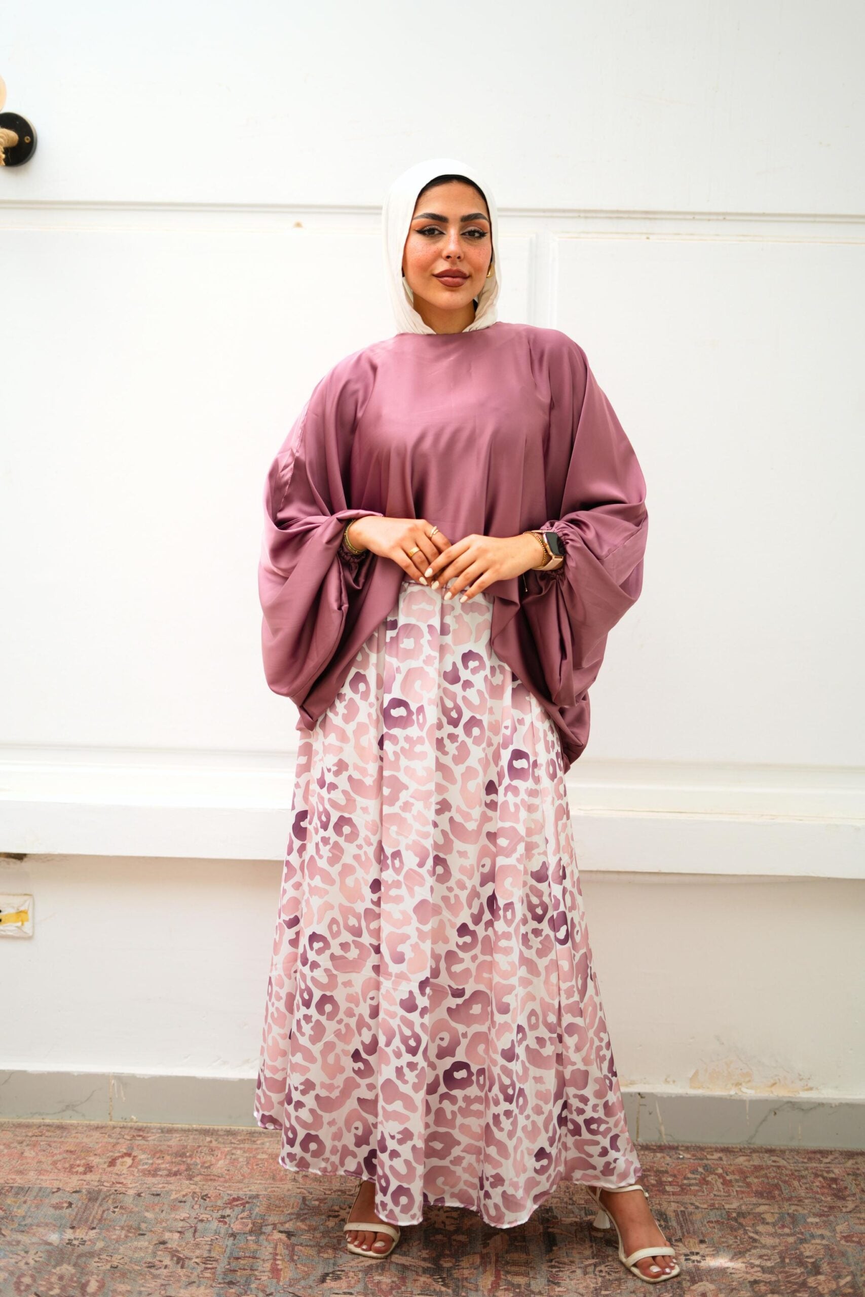 Flora Silk Skirt image 12