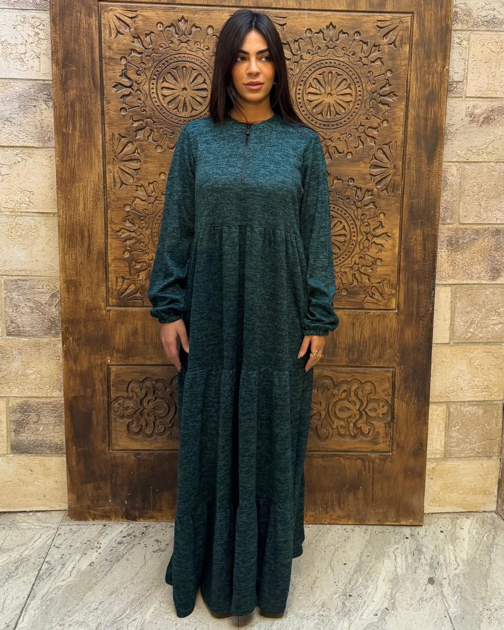 Brushed Layered Dress image 8