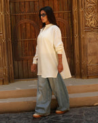 Oversized Linen Shirt