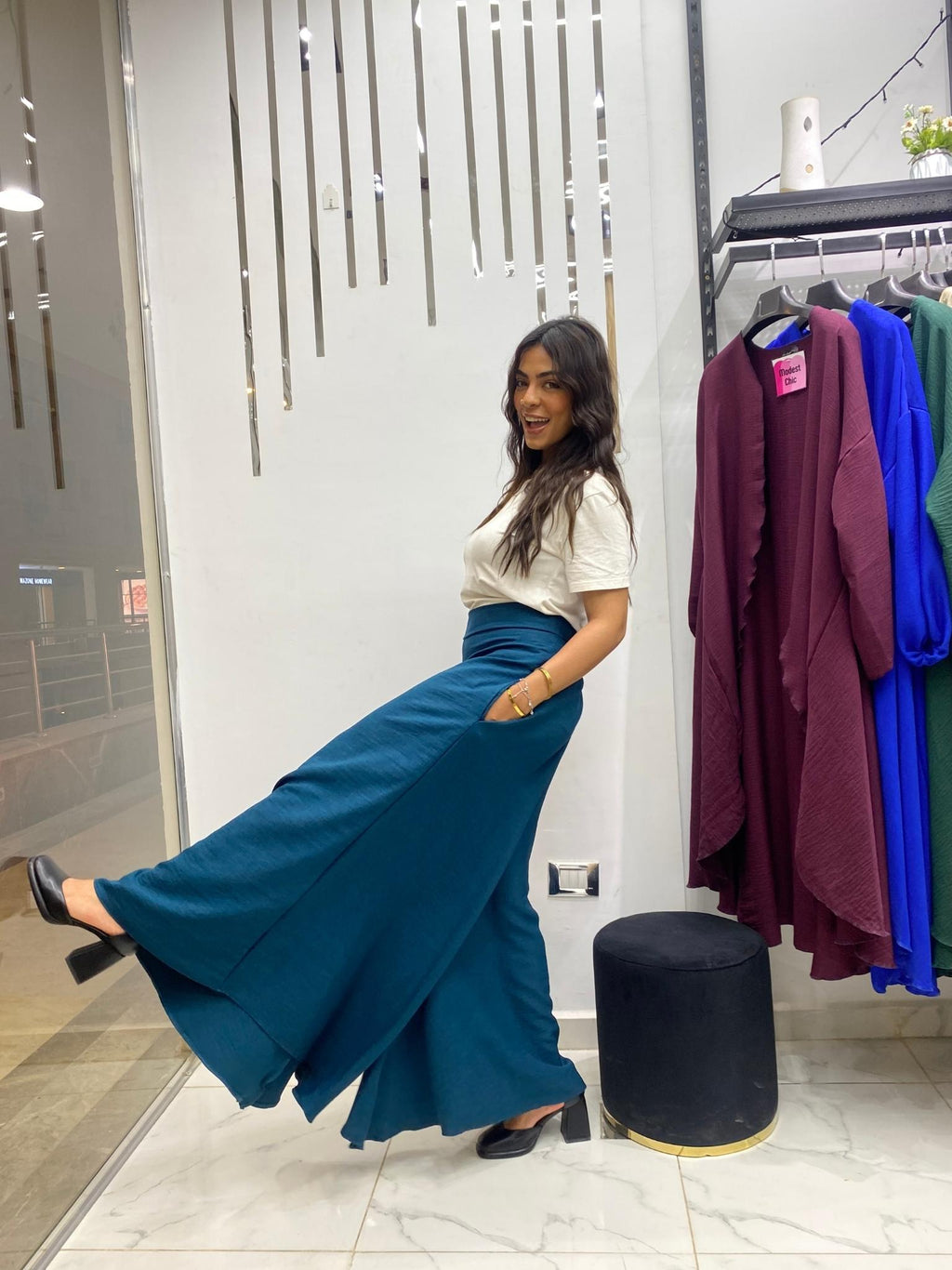 Panta-Skirt 2.0 - Teal, Small image