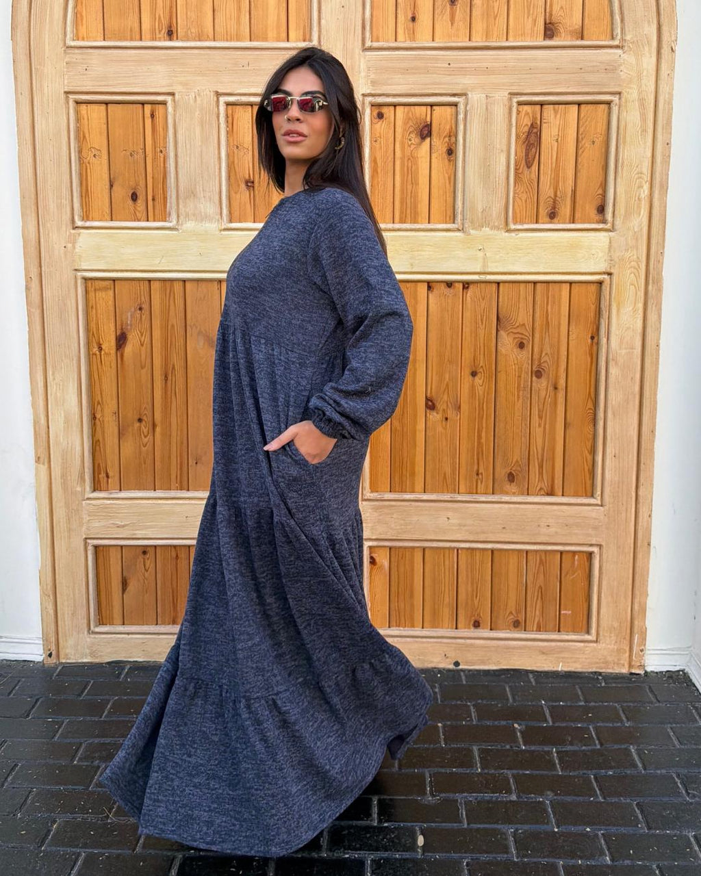 Brushed Layered Dress image 14
