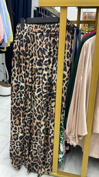 Silk Wide-Leg Pants