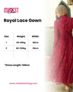 Royal Lace Gown