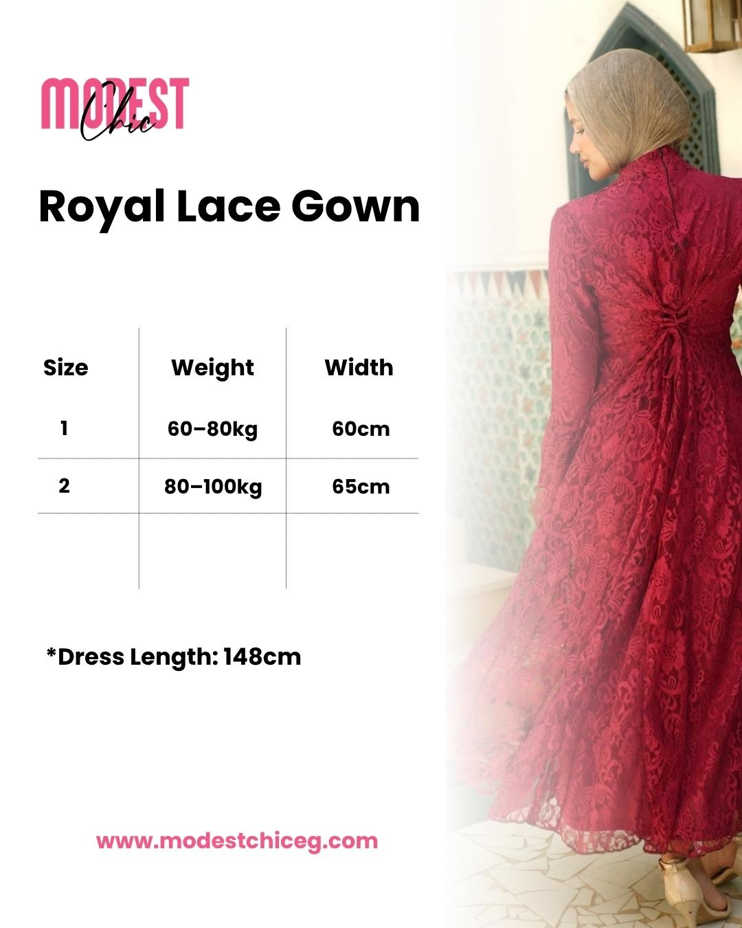 Royal Lace Gown