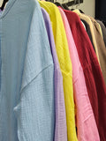 Everyday Cotton Shirt - Baby Blue image