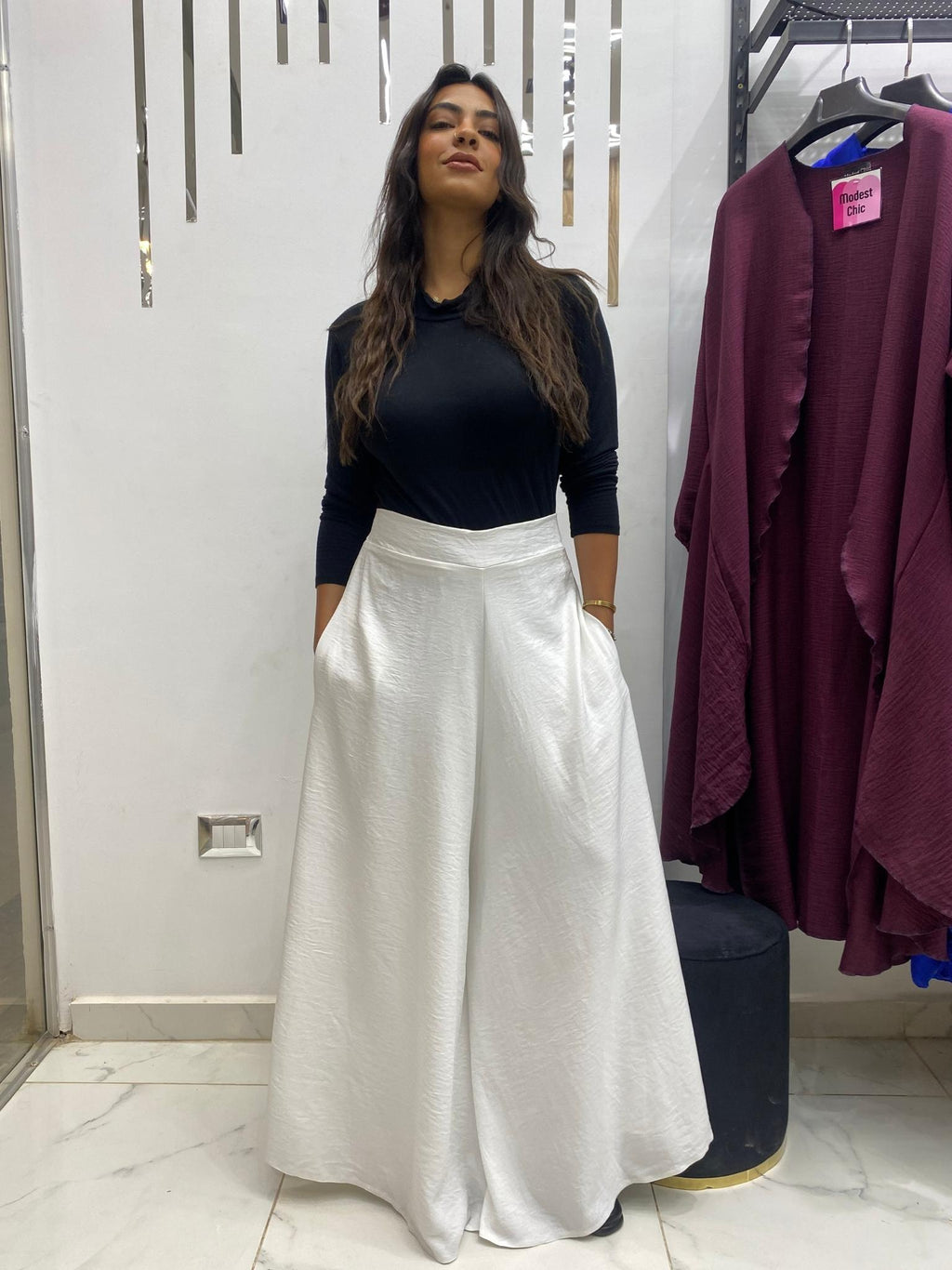 Panta-Skirt 2.0 - Off White, Medium image