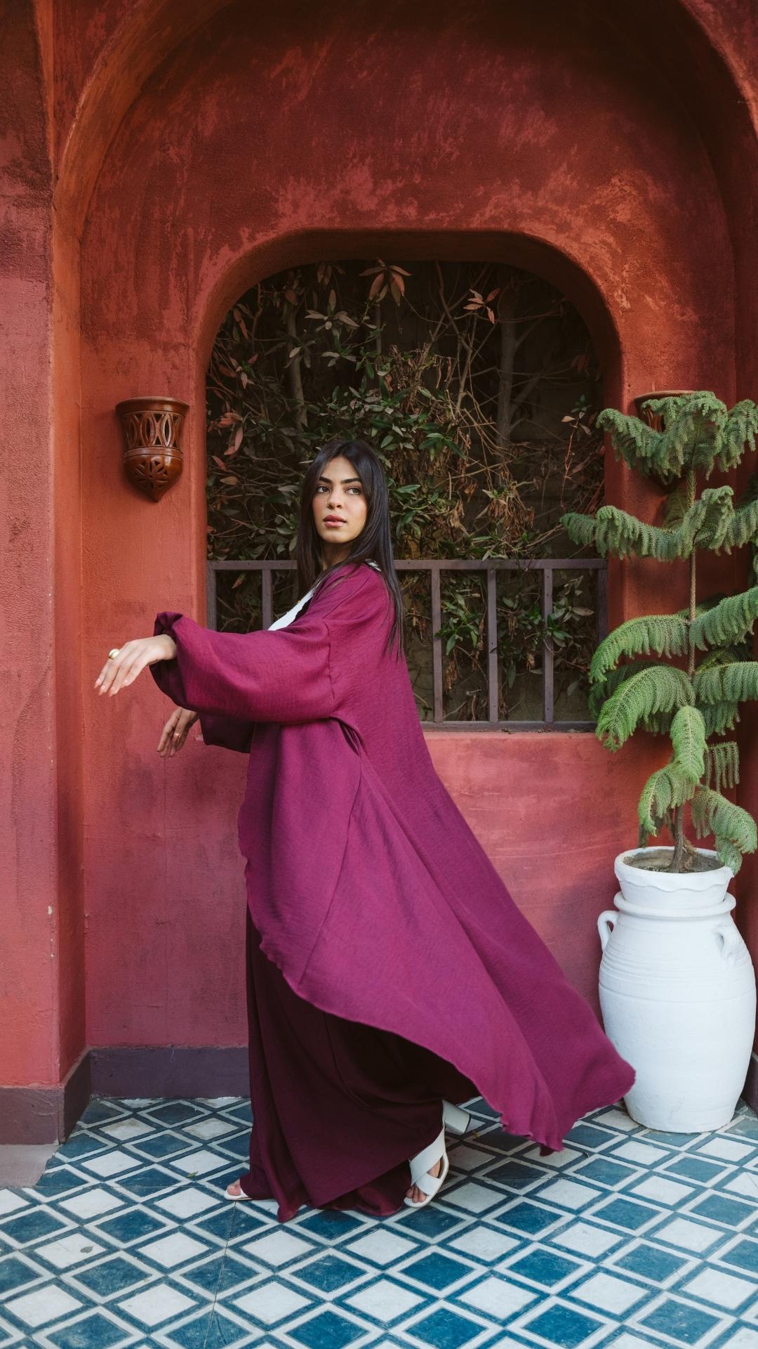 Papillon Maxi Set - Burgundy, Medium image