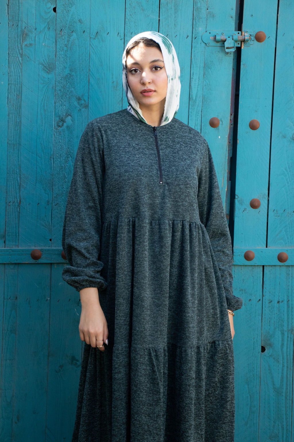 Brushed Layered Dress image 13