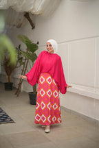 Pink Waves Skirt image 0