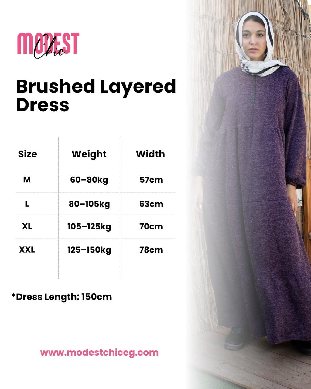 Brushed Layered Dress image 5