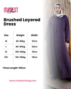 Brushed Layered Dress image 5