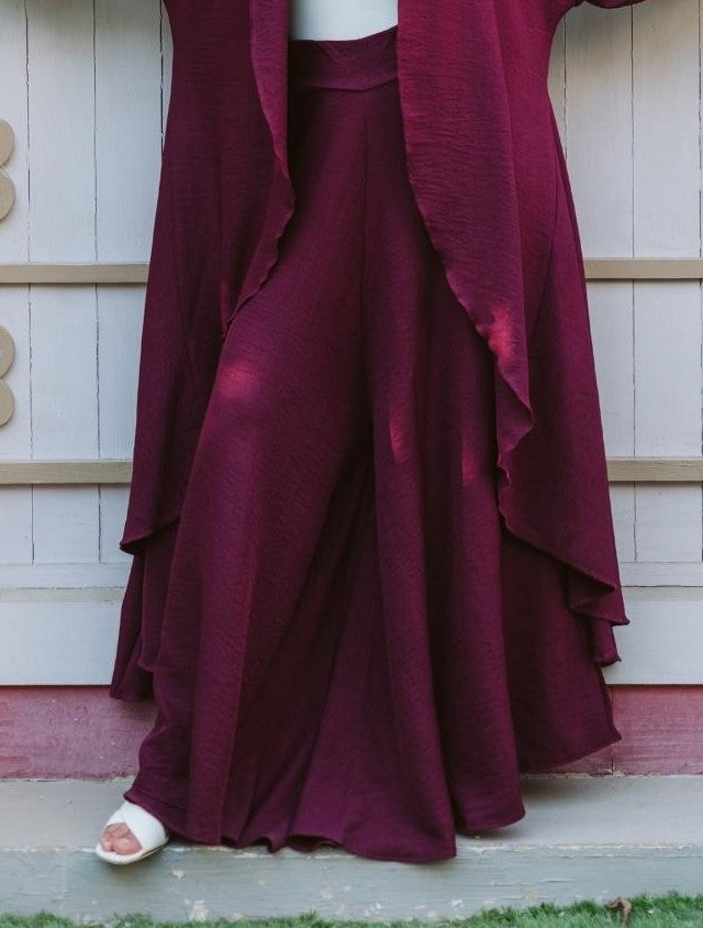 Panta-Skirt 2.0 - Burgundy, Large image