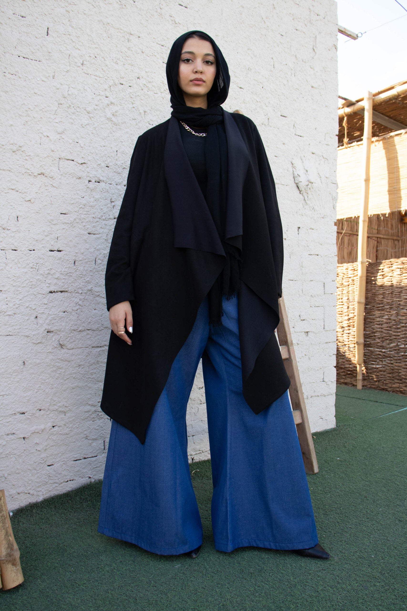 Panta-Skirt 1.0 - Dark Blue Jeans, Medium image