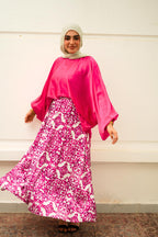 Flora Silk Skirt image 18