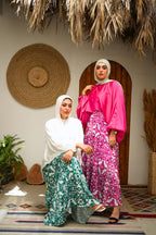 Flora Silk Skirt image 11