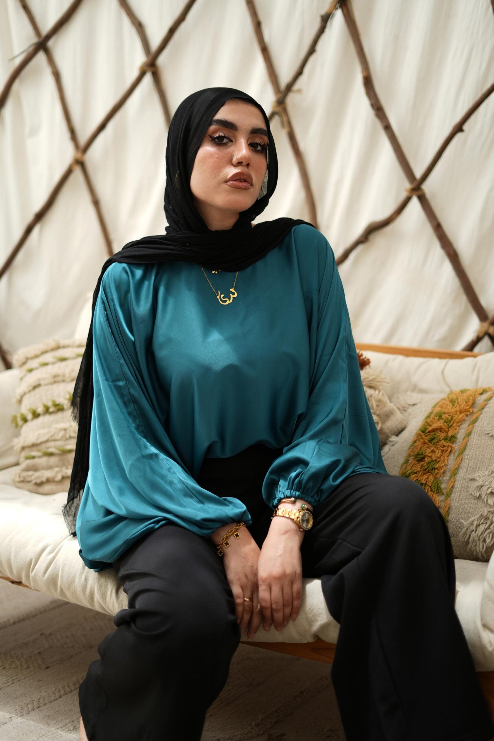 PuffSilk Blouse image 9